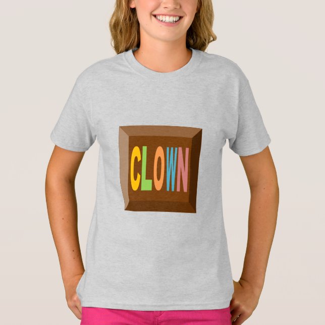 Camiseta Chicas CLOWN CHOCOLAT (Anverso)