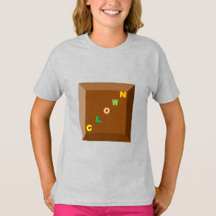 Camiseta Chicas CLOWN DE DISEÑO BASTIDOR BASTIDISTA