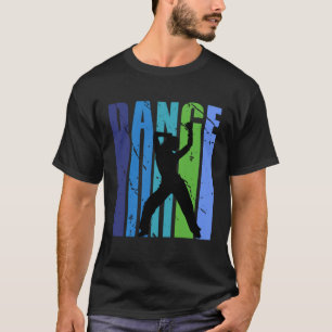 Camiseta Chicas Colores de baile moderno Retro entrenador a