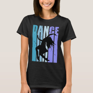 Camiseta Chicas Colores de danza bailarina entrenador conte
