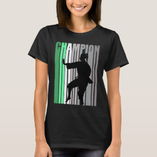 Camiseta Chicas Colores Verdes Karate Cumpleaños Colorido P