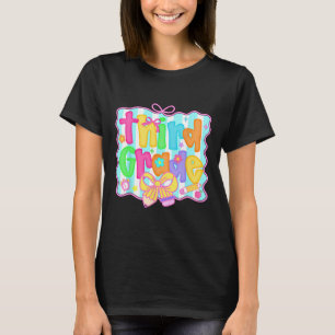 Camiseta Chicas con lazo coquette de regreso a la escuela p