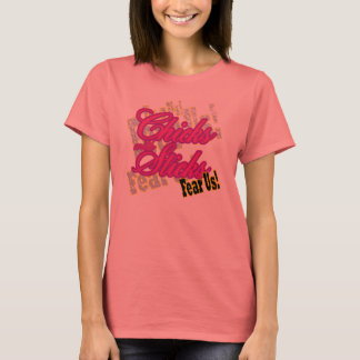 Camiseta Chicas con palos nos temen