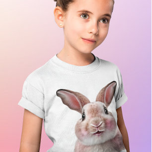 Camiseta Chicas Conejo Conejo Conejo Conejo Conejito Rosa C