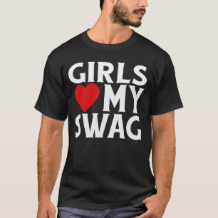 Camiseta Chicas Corazón Mi Swag