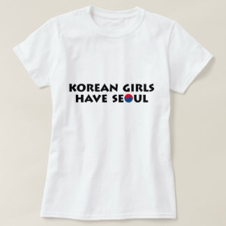 Camiseta Chicas coreanos tienen Seúl