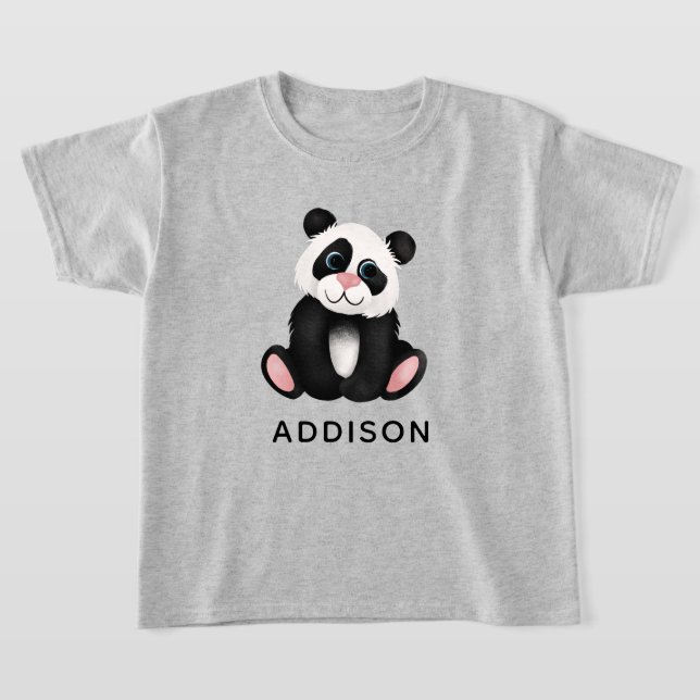 Camiseta Chicas cortan el oso panda de la jungla (Distribución)