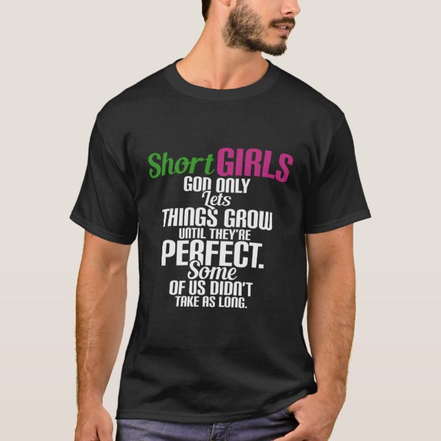 Camiseta Chicas cortos Que Dios Sólo Permita Que Las Cosas  (Anverso)
