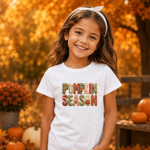 Camiseta Chicas Cottagecore de Falsa Bordado de Temporada d