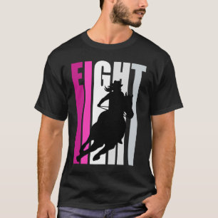 Camiseta Chicas Cowgirl Cumpleaños 8 Rodeo Caballo Reina Ba