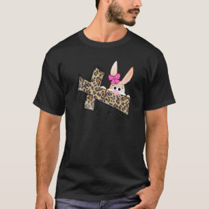Camiseta Chicas Cristianos De Pascua Mamá Conejito Es Risen
