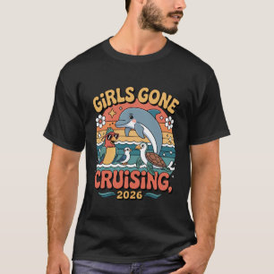 Camiseta Chicas Crucero Dolphin Vacaciones 2026 T