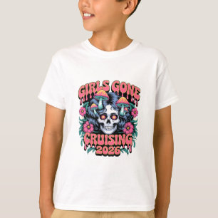 Camiseta Chicas Crucero Mujeres Calavera Esqueleto 2026 Cru