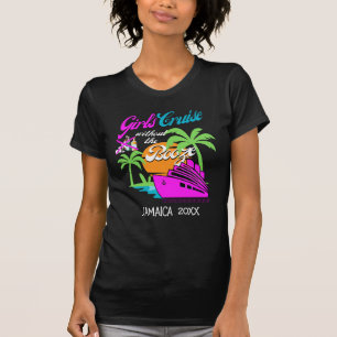 Camiseta CHICAS CRUZAN SIN BOOZE Bachelorette Holiday