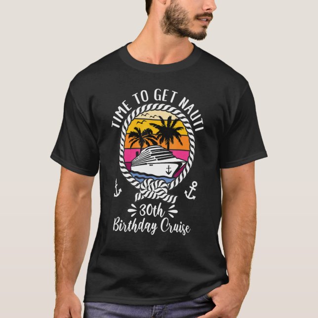 Camiseta Chicas Cruzan Tiempo Para Conseguir Nauti 30 Cumpl (Anverso)