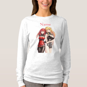 Camiseta Chicas Cuadros Anime Thunder_Cove