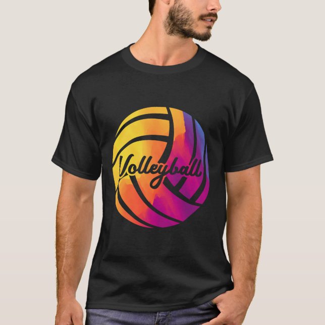 Camiseta Chicas Cuidados Colores mixtos Adolescentes Voleib (Anverso)