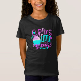 Camiseta Chicas Cupido pequeño pastelito de San Valentín