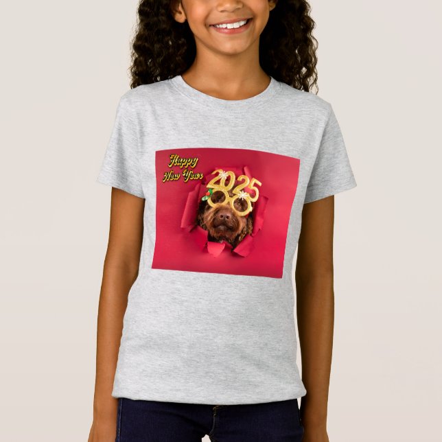 Camiseta Chicas Cute Springer Spaniel Dog Kids T-Shirt 2025 (Anverso)