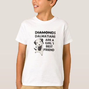 Camiseta Chicas dálmatas mejor amigo dálmata