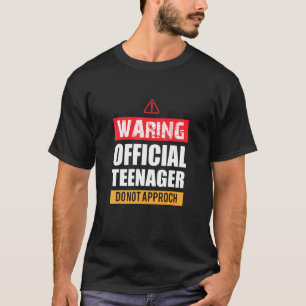 Camiseta Chicas De 13 Años Cumpleaños Adolescente Oficial
