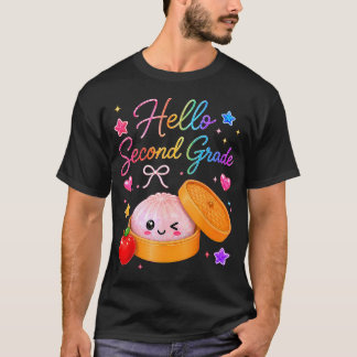 Camiseta Chicas De 2Do Grado Primer Día De Segundo Grado