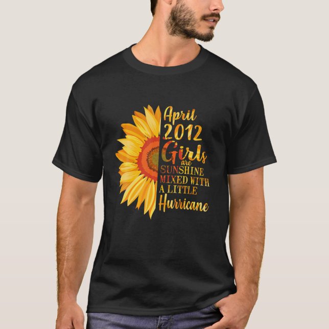 Camiseta Chicas De Abril 2012 10 Regalos De Cumpleaños De 1 (Anverso)