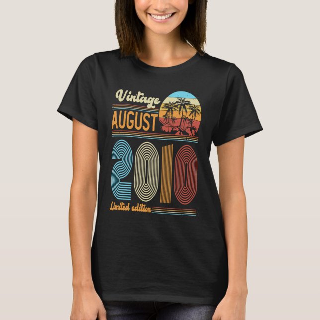 Camiseta chicas de Agosto de 2010 B (Anverso)