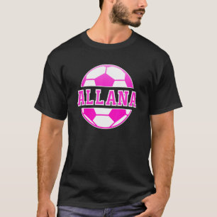 Camiseta Chicas de Allana Juegan Fútbol Deportivo