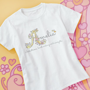 Camiseta Chicas de Amelia nombran personalizado decorativo 
