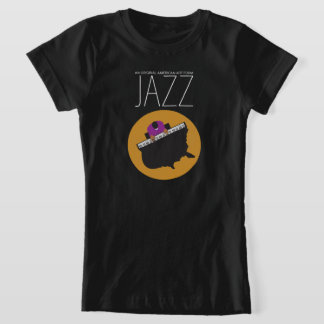 Camiseta Chicas de AmeriJazz Black Tee