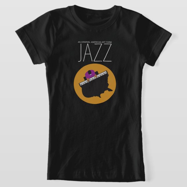 Camiseta Chicas de AmeriJazz Black Tee (Distribución)