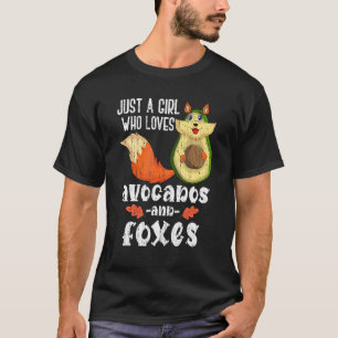 Camiseta Chicas de animales de la selva Cute Aguacate