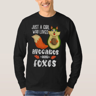Camiseta Chicas de animales de la selva Cute Aguacate