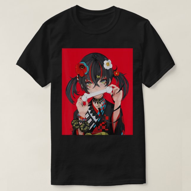 Camiseta Chicas de anime dulces obsequios estéticos japones (Diseño del anverso)