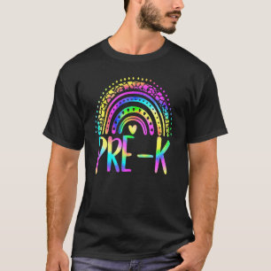 Camiseta Chicas de arcoiris preescolares equipo de profesor