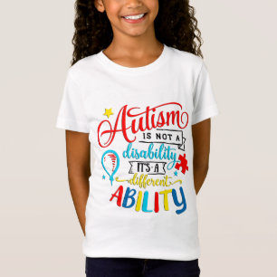 Camiseta Chicas de Autism Awareness TShirt