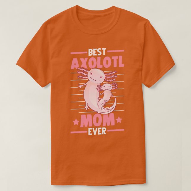 Camiseta Chicas de Axolotl Luste Mama Aquarium (Diseño del anverso)