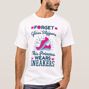 Camiseta Chicas de baloncesto con zapatillas de tenis