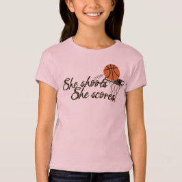 Camiseta Chicas de Baloncesto Tee