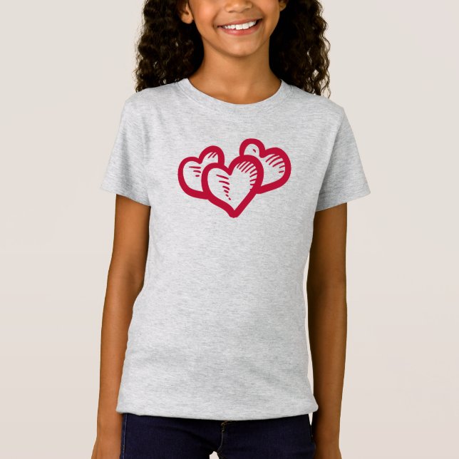 Camiseta Chicas de Baloncesto Tee (Anverso)
