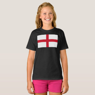 Camiseta Chicas de Bandera de Inglaterra