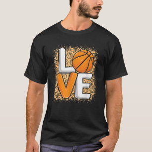 Camiseta Chicas de Básquetbol de amor lindo Baloncesto