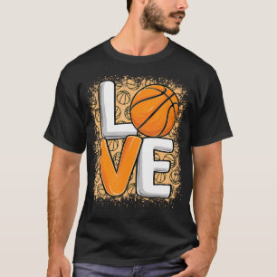 Camiseta Chicas de Básquetbol de amor lindo Baloncesto