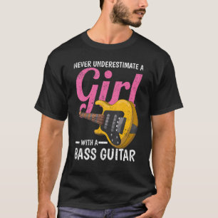 Camiseta Chicas de Bass Guitarist