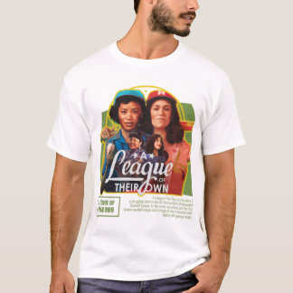 Camiseta chicas de béisbol - una liga propia