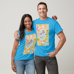 Camiseta Chicas de bikini y chicos jugando al billar