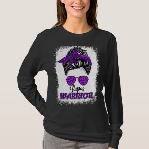 Camiseta Chicas de bollo morado desordenados Lupus Warrior 