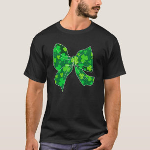 Camiseta Chicas De Bow Irlandeses Shamrock St Patricks Day 