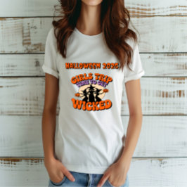 Camiseta Chicas de brujas retro recorren disfraz de Hallowe